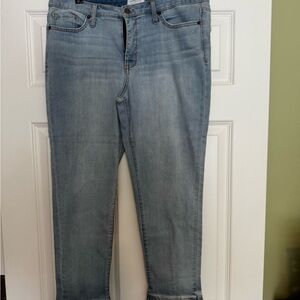 Crown & Ivy Light Wash Ankle Jeans